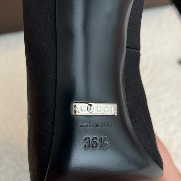 Black Gucci Heels - Picture 6 of 10